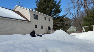 Snowboarder Lands On Neck After Attempting Backyard Backflip