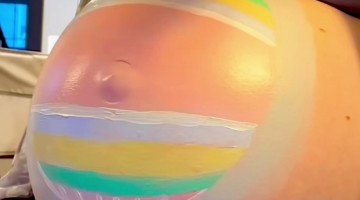 Easter Egg Baby Bump