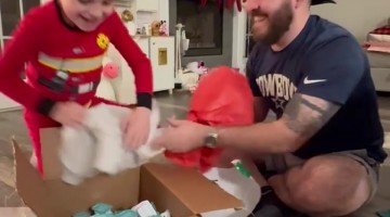 Boy Gets Ranch for Christmas