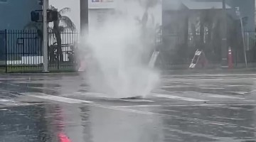 Sewer Manhole Cap Rattling From Pressure