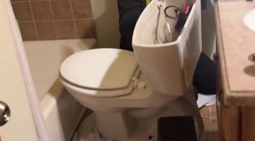 Gagging Dad Sends Son Into a Giggle Fit