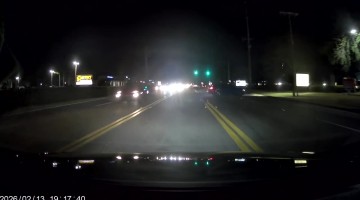 Subaru WRX Spins Out and Hits Pole