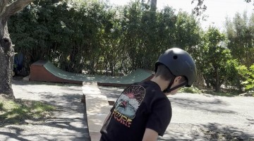 7-Year-Old Captures His Own Skateboarding Fail on Camera