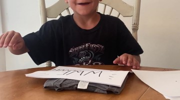 Our Son's Adorable Reaction to WWE Birthday Surprise