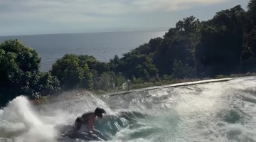 Jet Ski Tricks in a Pool