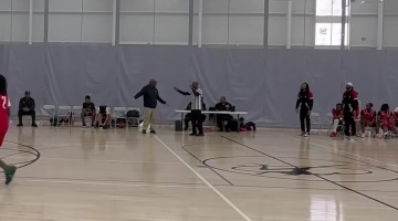 Referee Punches Man At Youth Basketball Game