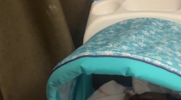 Puppy Getting Baby Treatment