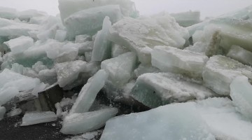 Siberian River Ice Flow