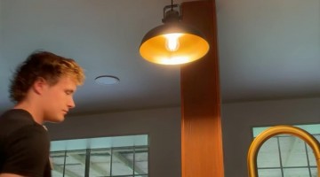 Cat Backspaces Off Counter