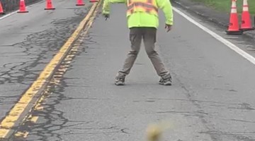 Directing Traffic With A Feel Good Dance