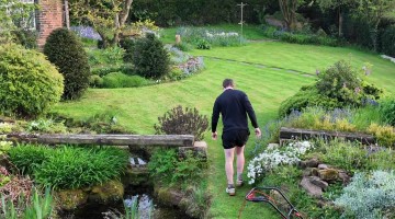 Accidental Plunge During Gardening Timelapse