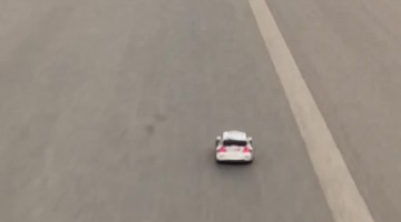 RC Car Driving Amongst Traffic