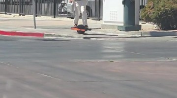Vegas Attorney Rides Down Street In Style