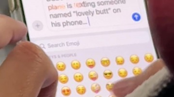 Airplane Snooping Gone Right
