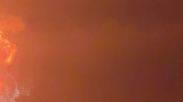 Explosion Lights up the Sky