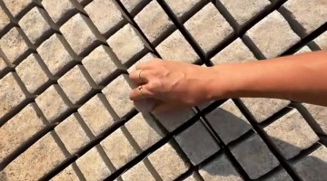 Musical Rock Played With a Rock