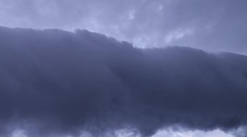 Rare Roll Cloud Formation in La Grange, Texas