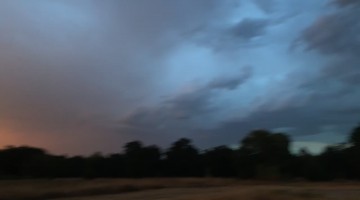 Stormy Blue Skies Over Oklahoma