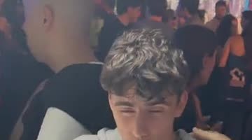 Friend Gets a Painful Chaser After Taking a Shot at a Party