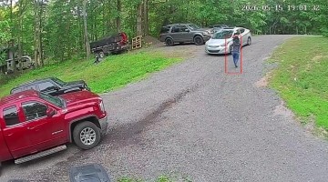Delivery Driver Forgets to Put Car in Park