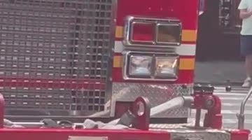 Bushwick Church Steeple Catches Fire