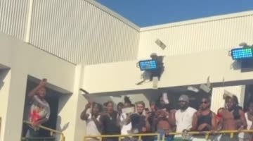 Fight Breaks Out at Nightclub Pool