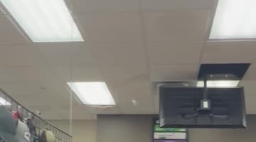 Gas Station Clerk and Individual Get Into a Heated Exchange