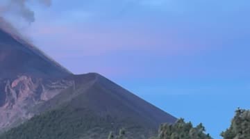 Watching a Volcano Erupt With My Dog
