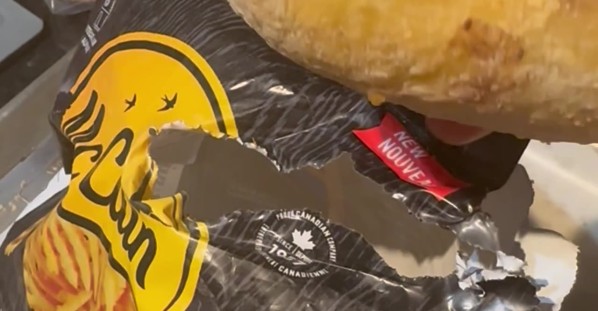 Whole Frozen Potato Found in Bag of Fries