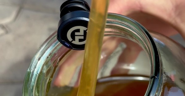Satisfying Honey Pouring in a Jar With ASMR Sound