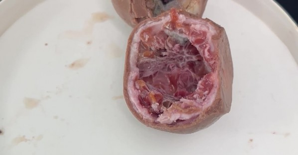 Mold Found Inside Frozen Raspberry Treats