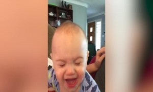 Baby Pretends to Cry – But Mom Knows Better!