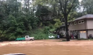 Flash flood warning issued as heavy rain pours down in southwest Virginia