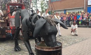 Massive Realistic Animatronic Dog