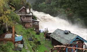 Heritage Watermill Receives Autumn Downpour