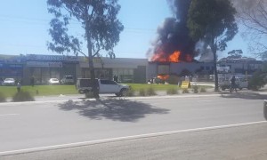 Multiple Gas Explosions During Huge Factory Fire