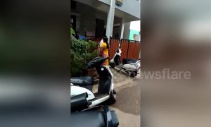 Indian woman batters bank manager after he allegedly makes sexual advances