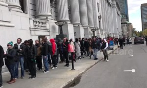 Four-hour lines at dispensaries as Canada legalises marijuana