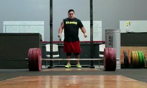 Overexcited Weightlifter