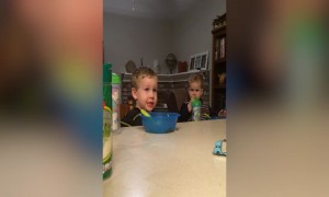 Brothers Worried About Monsters