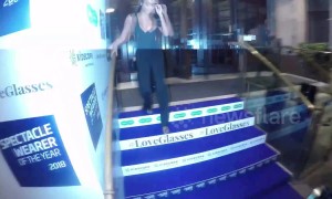 Paparazzi help Love Island's Samira Mighty cross road after Spectacle Wearer of the Year Awards