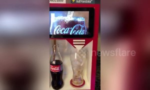 Taste of the future: Coca-Cola vending machine accepts Bitcoin