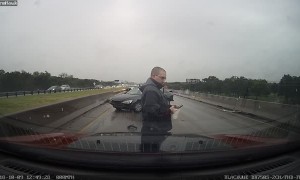 Driver Performs P.I.T Manoeuvre on Themselves