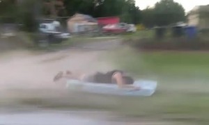 Four-Wheeler Mattress Ride