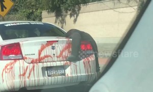 Too far? 'Dead body' Halloween mannequin terrifies LA drivers