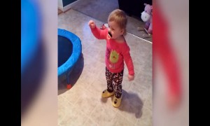 Baby Girl has Awesome Dance Moves