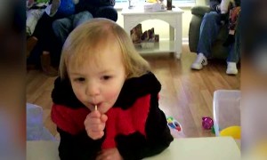 Babies LOVE Halloween Candy!