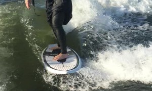 Boat Surfing Grim Reaper