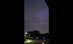 Tornado, lightning storm strikes eastern Texas on Halloween night