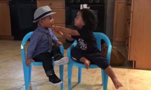 Babies Share Their Food